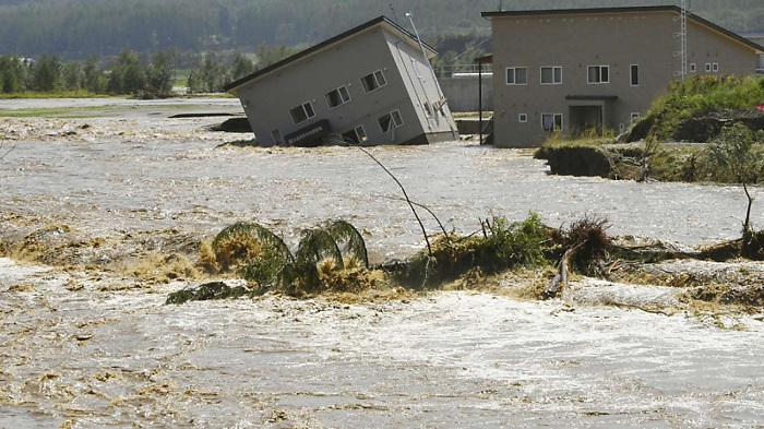 Rare northern typhoon turns deadly in Japan